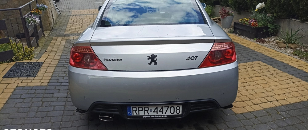 Peugeot 407 cena 17500 przebieg: 181774, rok produkcji 2006 z Przemyśl małe 37